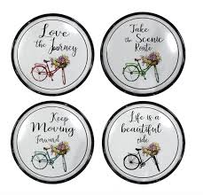 4.5 out of 5 stars 80. Bicycle Themed Round Tin Heartstrings Home Decor Gifts