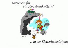 Gutscheinvorlage selbst gestalten und kostenlos ausdrucken. Kletter Gutschein Erstellen