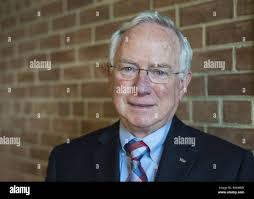 Dr. Alfred Münzer, Holocaust survivor, poses for a portrait prior to the  Holocaust Commemoration at Joint Base Andrews, Md., April 26, 2017. Dr.  Alfred Münzer was just nine months old when his