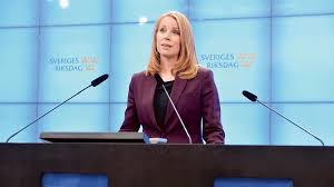Annie lööf var næringsminister i regjeringen reinfeldt fra 2011 og til regjeringen gikk av i 2014. Tacksamt Att Vi Slapp Hogerregering Etc Goteborg