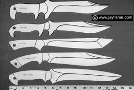 I learned the basic rule to always cut away from me. Custom Knife Patterns Drawings Layouts Styles Profiles