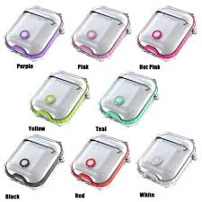 For Apple Airpods 2nd Gen Wireless Charging Model Clear Hard Candy Bumper Shock Proof Protective Case Cover Teal Walmart Com Walmart Com