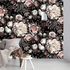 Black And White Floral Wallpaper Nz Pin On Iscd Living Dining Design