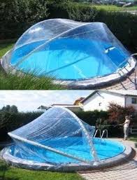 Cabrio Dome Fur Rundbecken Bis 4 50 M 4 60 M Schwimmbad Backyard Pool Designs Backyard Backy In 2020 Diy Swimming Pool Swimming Pool Construction Round Pool