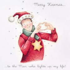 Cards Merry Kissmas Man Merry Kissmas Man Berni Parker Designs Christmas Drawing Vintage Christmas Toys Christmas Art