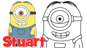 By the way, in the last step i drew the body of a minion. How To Draw Minions Stuart Step By Step Easy Drawing For Kids And Beginners Youtube