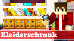 Wir kennen selbst einige personen, die immer nur irgendwelche. Minecraft Wie Baut Man Einen Funktionierenden Kleiderschrank Minecraft Kleiderschrank Bauen Youtube
