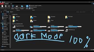 Cara Mengaktifkan Dark Mode File Explorer Pada Windows 10 Youtube