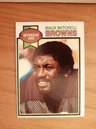 MACK MITCHELL 1979 Topps Football #93 FREE SHIPPING B12R1SNO