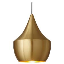 What kind of light bulb for brass pendant? Minimal Tom Dixon Beat Fat Brass Pendant Gold Hammered Pendant Light Fixture For Sale At 1stdibs