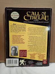 Call Of Cthulhu Investigator Handbook 7th Edition By Sandy Petersen Mike Mason And Paul Fricker 2017 Hardcover