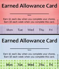 40 best allowance chart images chores for kids kids