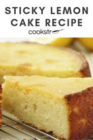 While The Instructions Call For An 8 Inch Round Cake Pan You May Find That An 8x3 Pan Works Better Dessert Recipes Easy Lemon Dessert Recipes Easy Lemon Cake
