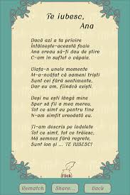 Imagini Pentru Te Iubesc Georgiana Poezie Inspirational Quotes Poems Quotes