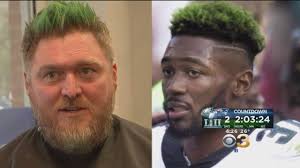 Jalen mills is an american football cornerback for the philadelphia eagles of the national football. Jon Ritchie Dyes His Hair Green To Match Eagles Jalen Mills Youtube