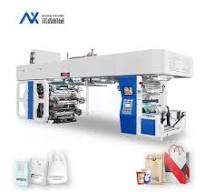 Plastic Film Roll Flexo Printing Machine