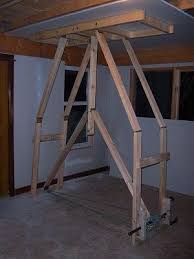 Can You Build Your Own Drywall Lift Done Lift Done Jpg Drywall Lift Woodworking Drywall