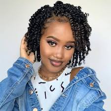 Osuntress Passion Twist Hair 6 Inch 7 Packs Pre-twisted Short Passion  Crochet Twist Hair Pre-Looped Crochet Passion Twist Soft Braids (1B) : Buy  Online at Best Price in KSA