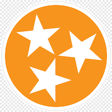 Can't find what you are looking for? Flag Of Tennessee Decal Tennessee State Library And Archives Star Sticker Flag Orange Png Pngegg