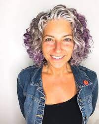 That S Natural Made From The Earth Hair Color Natural Gray Hair Grey Hair Transformation Brown Hair With Silver Highlights
