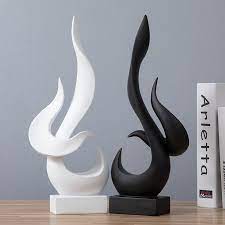 Interior deluxe welcomes you to browse a wide collection of modern home décor, household items and modern lighting fixtures. Resin Statue Fire Flame Sculpture Abstract Statues For Decoration Modern Accessories For Home Decor Statues Beelden Decoratie Buy At The Price Of 43 20 In Aliexpress Com Imall Com