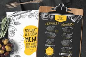 Free Trifold Restaurant Menu Food Menu Template Menu Restaurant Food Menu