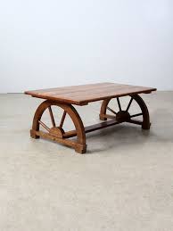 Reserve 1940s Wagon Wheel Coffee Table Vintage Monterey Style Coffee Table Vintage Coffee Table Monterey Style