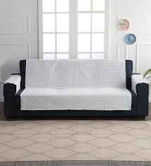 Shop the white sofas collection on chairish, home of the best vintage and used furniture, decor and art. Buy White Cotton 3 Seater 36x24 Inch Sofa Cover By Kirti Finishing Online Sofa Covers And Throws Sofa Covers And Throws Furnishings Pepperfry Product