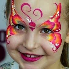 Online Face Painting Course Int L Face Painting School Face Painting Butterfly Face Paint Face