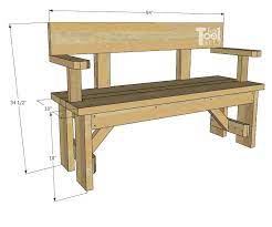 We did not find results for: Diy Wood Bench With Back Plans Her Tool Belt