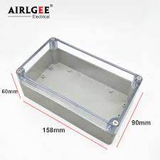 Vingli upgraded 120 gallon outdoor storage box, lockable plastic storage containers with lid, wooden grain surface deck box patio furniture for garden, pool, balcony, yard (brown) 4.0 out of 5 stars. Ip65 Abs Plastic Dustproof Sealed Box Outdoor Clear Cover Waterproof Electric Junction Enclose Box 158mm X 90mm X 60mm Wire Junction Boxes Aliexpress