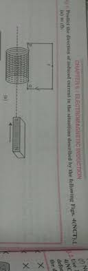 Electromagnetic or magnetic induction is the production of an electromotive force across an electrical conductor in a changing magnetic field. How To Find The Direction Of The Induced Current Brainly In