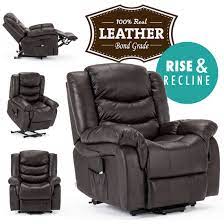 Edison championed direct current (dc) while westinghouse pioneered alternating. Seattle Electric Rise Real Leather Recliner Armchair Sofa Home Lounge Chair Ebay