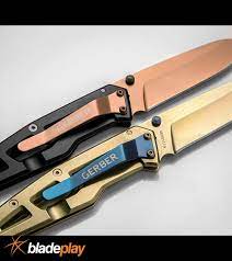 This tac force rose gold pocket knife is a great knife to add to the collection. Gerber Paralite Black Folding Knife Rose Plain Grindworx