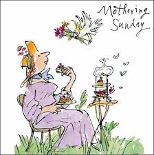 The celebration of mothering sunday began centuries ago. Quentin Blake Mothering Sunday Card Paper Tiger