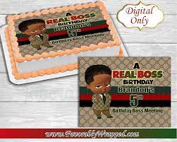 Gucci Inspired Boy Boss Baby Birthday Edible Cake Image Boss Baby Boss Baby Birthday Boss Birthday Party Boss Party B Boss Birthday Edible Image Cake Boss Baby