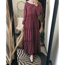 Tentu saja contoh tema acara kebersamaan memang telah banyak dicari oleh orang di internet. Dress Susun Polkadot Fiber Gamis Susun Motif Polkadot Shopee Indonesia