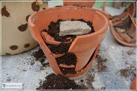 Pondic has a wonderful collection of broken pot fairy gardens. How To Break A Clay Pot For A Fairy Garden Diy Tips