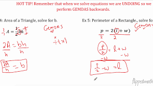 Some of the worksheets for this concept are literal equations, literal equations, literal equations work 1, practice solving literal equations, literal equations work answers, literal equations project, solving two step equations sol, name period date 2 5 literal equations and formulas. Algebra I 2 5 Literal Equations Youtube