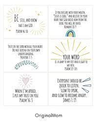 Maybe you would like to learn more about one of these? Free Printable Scripture Cards For Toddlers Originalmom