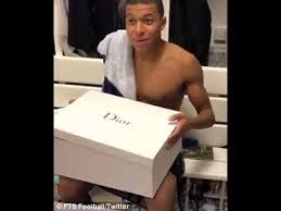 The leg kick out this ninja turtles photos very surprise with items he received. Video Mbappe Donatello Mask