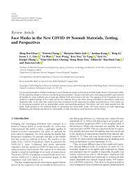 Importantly, medical masks (surgical masks and even n95 masks) were not able to completely block the transmission of virus droplets/aerosols even when completely sealed. Pdf Face Masks In The New Covid 19 Normal Materials Testing And Perspectives