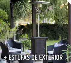 La mayoría suelen aprovechar estas estancias exteriores solo en verano y con el buen tiempo pero gracias a los sistemas de protección contra la lluvia como pueden. 9 Ideas De Estufas Exterior Estufas Exterior Estufa