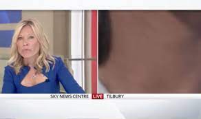 The channel is a 24 hour britain based media conglomerate. Sky News Suffers Major Blunder As Camera Bizarrely Zooms In On Reporter Uk News Express Co Uk