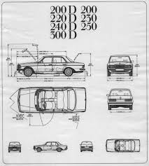 W123 Dimensions Mercedes Benz Mercedes W123 Mercedes Benz Classic