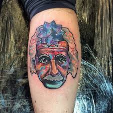 At tattoounlocked.com find thousands of tattoos categorized into thousands of categories. Leg Space Einstein Tattoo Best Tattoo Ideas Gallery