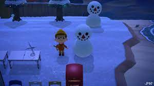 Il neige dans Animal Crossing: New Horizons : Yétiti le bonhomme de neige,  des flocons par millions et une avalanche de plans de bricolage < News <  Puissance Nintendo