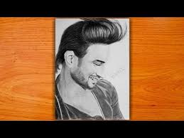 Pencilsketch Pencildrawing How To Draw Hindi Bollywood Movie Super Star Sketch Of Bollywood Movie Star Step By Step Youtube Drawings Draw Male Sketch
