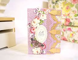 Continue reading vals baby cards handmade cards 004. How To Make A Custom Handmade Greeting Card With Pretty Tassels Hsn Blogs