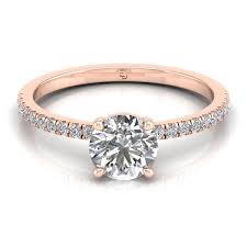 Ahlam: Certified Diamond Round Pave Ring